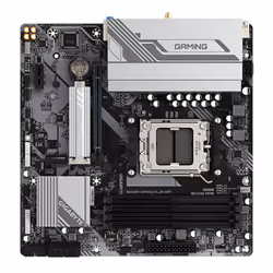 GIGABYTE B650M GAMING PLUS WIFI Carte mère - Processeurs AMD Ryzen 9000, VRM 5+2+2 phases, jusqu'à 8000 MHz DDR5, 2xPCIe 4.0 M.2, LAN 2.5GbE, WIFI 6E, USB 3.2 Gen 1 - Vue supplémentaire 5