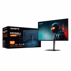 GIGABYTE MO32U 31,5" Moniteur Gaming OLED 4K UHD - 3840 x 2160, 165Hz, 0.03ms, 250 cd/m², Display HDR True Black 400, HDMI 2.1, DisplayPort 1.4 - Vue supplémentaire 6