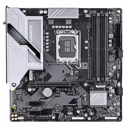 GIGABYTE B760M GAMING PLUS WIFI DDR4 Carte mère - Compatible avec les processeurs Intel Core de 14e génération, VRM 4+1+1 phases, jusqu'à 5333 MHz DDR4 (OC), 2xPCIe 4.0 M.2, Wi-Fi 6, LAN 1 GbE, USB 3.2 Gen 1