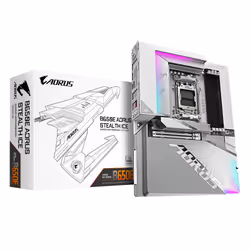 GIGABYTE B650E AORUS STEALTH ICE - Prend en charge les processeurs AMD Ryzen 9000