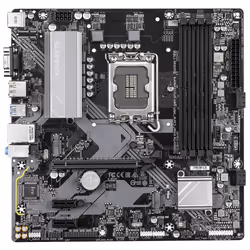 GIGABYTE B760M D3HP Carte Mère - Processeurs Intel Core 14ème Génération, VRM 4+1+1 phases, jusqu'à 5600 MHz DDR5, 2xPCIe 4.0 M.2, LAN GbE, USB 3.2 Gen 1