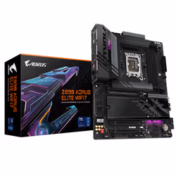 GIGABYTE Carte mère Z890 AORUS ELITE WIFI7 - Prend en charge les processeurs Intel Core Ultra (Série 2), VRM à 16+1+2 phases, ...