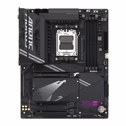 GIGABYTE Carte mère X870 A ELITE WIFI7 - Prend en charge les processeurs AMD Ryzen 9000, VRM 16+2+2 phases, jusqu'à 8000MHz DDR5 (OC), 4xPCIe 5.0 + 4xM.2, Wi-Fi 7, LAN 2.5GbE, USB 3.2 Gen 2x2