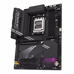 GIGABYTE Carte mère X870 A ELITE WIFI7 - Prend en charge les processeurs AMD Ryzen 9000, VRM 16+2+2 phases, jusqu'à 8000MHz DDR5 (OC), 4xPCIe 5.0 + 4xM.2, Wi-Fi 7, LAN 2.5GbE, USB 3.2 Gen 2x2 - Vue supplémentaire 4