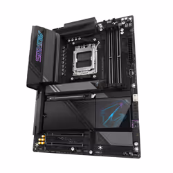 GIGABYTE Carte mère X870E AORUS PRO - Prend en charge les processeurs AMD Ryzen 9000, VRM numérique 16+2+2 phases, jusqu'à 8000MHz DDR5 (OC), 4xPCIe 5.0 + 4xM.2, Wi-Fi 7, LAN 2.5GbE, USB 3.2 Gen 2x2 - Vue supplémentaire 4