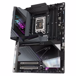 GIGABYTE Carte mère Z890 AORUS MASTER - Prend en charge les processeurs Intel Core Ultra (Série 2), VRM à 18+1+2 phases, jusqu'à 9500MHz DDR5 (OC), 2xPCIe 5.0 + 3xPCIe 4.0, Wi-Fi 7, LAN 10GbE, Thunderbolt 4 - Vue supplémentaire 4