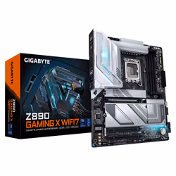 GIGABYTE Carte mère Z890 GAMING X WIFI7 - Prend en charge les processeurs Intel Core Ultra (Série 2), VRM à 16+1+2 phases, ju ...
