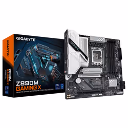 GIGABYTE Carte mère Z890M GAMING X - Prend en charge les processeurs Intel Core Ultra (Série 2), VRM à 8+1+2 phases, jusqu'à ...