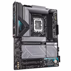 GIGABYTE Z890 EAGLE Carte Mère - Prend en charge les processeurs Intel Core Ultra (Série 2), VRM 14+1+2 phases, jusqu'à 8800MHz DDR5 (OC), 1x PCIe 5.0 M.2 + 3x PCIe 4.0 M.2, LAN 2,5GbE, USB4
