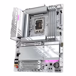 GIGABYTE Carte mère Z890 AORUS ELITE WIFI7 ICE - Prend en charge les processeurs Intel Core Ultra (Série 2), VRM à 16+1+2 phases, jusqu'à 8800MHz DDR5 (OC), 1xPCIe 5.0 + 3xPCIe 4.0, Wi-Fi 7, LAN 2.5GbE, Thunderbolt 4 - Vue supplémentaire 4