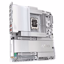 GIGABYTE Z890 AERO D Carte Mère - Prend en charge les processeurs Intel Core Ultra (Série 2), VRM 16+1+2 phases, jusqu'à 9500MHz DDR5 (OC), PCIe 5.0 M.2, Wi-Fi 7, Thunderbolt 5