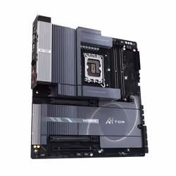 GIGABYTE Z890 AI TOP Carte mère - Processeurs Intel Core Ultra (Série 2), VRM 16+1+2 phases, jusqu'à 9500 MHz DDR5 (OC), 1xPCIe 5.0 + 3xPCIe 4.0 M.2, Wi-Fi 7, LAN 10 GbE, Thunderbolt 5