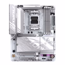 GIGABYTE B850 AORUS ELITE WIFI7 ICE Carte Mère - AMD Ryzen 9000 Series CPUs, VRM numérique 12+2+1 phases, jusqu'à 8200MHz DDR5 (OC), 1xPCIe 5.0 + 2xPCIe 4.0 M.2, LAN 2,5, WIFI 7, USB 3.2 Gen 2x2 - Vue supplémentaire 2