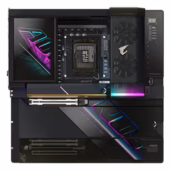 GIGABYTE Z890 AORUS XTREME AI TOP Carte Mère - Prend en charge les processeurs Intel Core Ultra (Série 2), VRM 22+1+2 phases, jusqu'à 9500MHz DDR5 (OC), PCIe 5.0 M.2, Wi-Fi 7, Thunderbolt 5