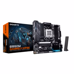GIGABYTE B850M GAMING X WIFI6E Carte Mère - Processeurs AMD Ryzen Série 9000, VRM numérique 10+2+2 phases, jusqu'à 8200MHz DD ...