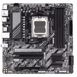 GIGABYTE B850M DS3H Carte Mère - Processeurs AMD Ryzen Série 9000, 16+2+2 phases VRM numériques, jusqu'à 8200MHz DDR5 (OC), 1xPCIe 5.0 + 1xPCIe 4.0 M.2, LAN 2.5, USB 3.2 Gen 2