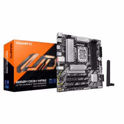 GIGABYTE B860M DS3H WIFI6E Carte mère - Processeurs Intel Core Ultra, VRM 5+1+2+1 phases, jusqu'à 9066MHz DDR5, 1xPCIe 5.0 + ...