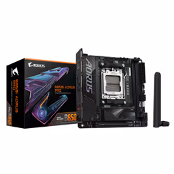 GIGABYTE B850I AORUS PRO Carte Mère - Processeurs AMD Ryzen Série 9000, VRM numérique 8+2+1 phases, jusqu'à 8400MHz DDR5 (OC) ...