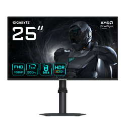 GIGABYTE G25F2 Moniteur Gaming 24,5" FHD – 1920 x 1080, 200Hz, 1ms, 300 cd/m², DisplayHDR 10, HDMI 2.0, DisplayPort 1.4