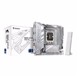 GIGABYTE B860I AORUS PRO ICE Carte mère - Processeurs Intel Core Ultra, VRM 8+1+2+1 phases, jusqu'à 9200MHz DDR5, 1xPCIe 5.0  ...