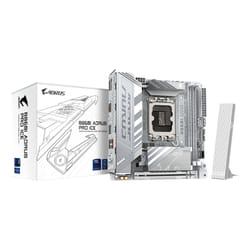 GIGABYTE B860I AORUS PRO ICE Carte mère - Processeurs Intel Core Ultra, VRM 8+1+2+1 phases, jusqu'à 9200MHz DDR5, 1xPCIe 5.0 + 1xPCIe 4.0 M.2, LAN 2,5 GbE, WIFI 7, Thunderbolt 4
