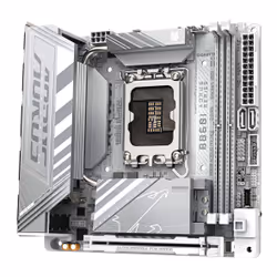 GIGABYTE B860I AORUS PRO ICE Carte mère - Processeurs Intel Core Ultra, VRM 8+1+2+1 phases, jusqu'à 9200MHz DDR5, 1xPCIe 5.0 + 1xPCIe 4.0 M.2, LAN 2,5 GbE, WIFI 7, Thunderbolt 4 - Vue supplémentaire 4