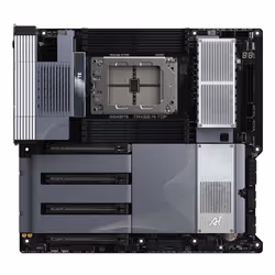 GIGABYTE TRX50 AI TOP-2B Carte Mère – Processeurs AMD Ryzen Threadripper PRO 7000, VRM numérique 16+8+4 phases, jusqu’à 5200 MHz DDR5, 4 x M.2 PCIe 5.0, Wi-Fi 7, LAN 10 GbE, USB 4