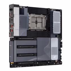GIGABYTE TRX50 AI TOP-2B Carte Mère – Processeurs AMD Ryzen Threadripper PRO 7000, VRM numérique 16+8+4 phases, jusqu’à 5200 MHz DDR5, 4 x M.2 PCIe 5.0, Wi-Fi 7, LAN 10 GbE, USB 4