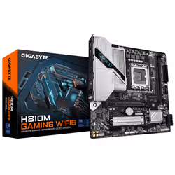 GIGABYTE H810M GAMING WIFI6 Carte mère - Processeurs Intel Core Ultra (Série 2), VRM 4+1+2 phases, jusqu'à 6400 MHz DDR5, 1xP ...