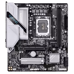 GIGABYTE H810M GAMING WIFI6 Carte mère - Processeurs Intel Core Ultra (Série 2), VRM 4+1+2 phases, jusqu'à 6400 MHz DDR5, 1xPCIe 4.0 M.2, LAN 2.5GbE, WIFI 6, USB 3.2 Gen 1