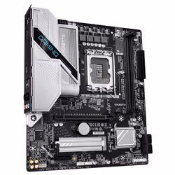GIGABYTE H810M GAMING WIFI6 Carte mère - Processeurs Intel Core Ultra (Série 2), VRM 4+1+2 phases, jusqu'à 6400 MHz DDR5, 1xPCIe 4.0 M.2, LAN 2.5GbE, WIFI 6, USB 3.2 Gen 1