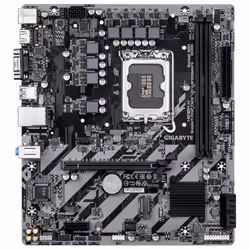 GIGABYTE H810M H Carte mère - Processeurs Intel Core Ultra (Série 2), VRM 4+1+2 phases, jusqu'à 6400 MHz DDR5, 1xPCIe 4.0 M.2, LAN 1GbE, USB 3.2 Gen 1