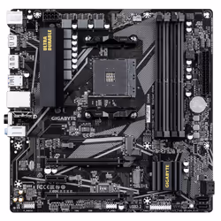 GIGABYTE B550M DS3H AC R2 Carte mère - Processeurs AMD Ryzen 5000, VRM 5+3 phases, jusqu'à 4733 MHz DDR4 (O.C.), 1x M.2 PCIe 4.0 + 1x M.2 PCIe 3.0, Wi-Fi 5, LAN 1 GbE, USB 3.2 Gen 1