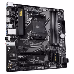 GIGABYTE B550M DS3H AC R2 Carte mère - Processeurs AMD Ryzen 5000, VRM 5+3 phases, jusqu'à 4733 MHz DDR4 (O.C.), 1x M.2 PCIe 4.0 + 1x M.2 PCIe 3.0, Wi-Fi 5, LAN 1 GbE, USB 3.2 Gen 1