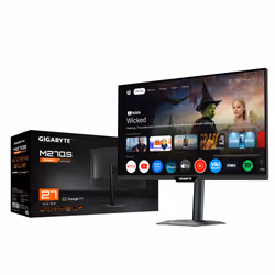 GIGABYTE M27QS Moniteur Intelligent 27” 2K QHD - Google TV, Affichage sans fil, 2560 x 1440, 180Hz, 1ms, 350 cd/m², FreeSync, Display HDR400, HDMI 2.0, DisplayPort 1.4 - Vue supplémentaire 5