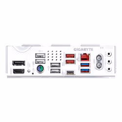 GIGABYTE B850 EAGLE WIFI7 ICE Carte mère - Processeurs AMD Ryzen série 9000, VRM numérique 8+2+2 phases, jusqu'à 8200 MHz DDR5 (O.C.), 1x M.2 PCIe 5.0 + 2x M.2 PCIe 4.0, Wi-Fi 7, LAN 2.5 GbE, USB 3.2 Gen 2 - Vue supplémentaire 4