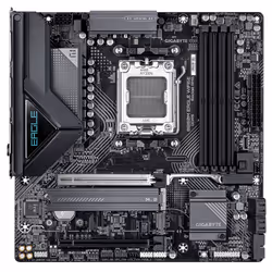 GIGABYTE B850M EAGLE WIFI6E Carte Mère - Processeurs AMD Ryzen Série 9000, VRM numérique 8+2+2 phases, jusqu'à 8200MHz DDR5 (OC), 1xPCIe 5.0 + 1xPCIe 4.0 M.2, Wi-Fi 6E, LAN 2.5GbE, USB 3.2 Gen 2 - Vue supplémentaire 2