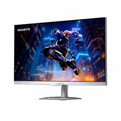 GIGABYTE M27UP ICE Moniteur de jeu 27” 4K UHD - Mode double (4K 160Hz ou FHD 320Hz), 3840 x 2160, 1ms, 350 cd/m², FreeSync Premium, DisplayHDR400, HDMI 2.1, DisplayPort 1.4 - Vue supplémentaire 2