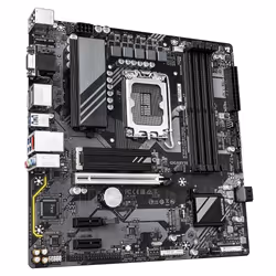 GIGABYTE B760M DS3H GEN5 Carte Mère – Prend en charge les processeurs Intel Core 14e génération, VRM numérique 6+2+1 phases, jusqu'à 5600 MHz DDR4, 2 x M.2 PCIe 4.0, LAN 2.5GbE, USB 3.2 Gen2 - Vue supplémentaire 3
