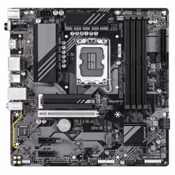 GIGABYTE B760M DS3H WIFI6E GEN5 Carte Mère – Compatible avec les processeurs Intel Core 14e génération, VRM numérique 6+2+1 phases, jusqu'à 5600 MHz DDR5, 2 x M.2 PCIe 4.0, Wi-Fi 6E, LAN 2.5 GbE, USB 3.2 Gen2 - Vue supplémentaire 2
