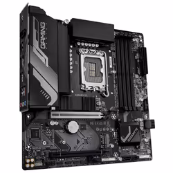 GIGABYTE B760M GAMING X WIFI6E GEN5 Carte Mère – Compatible avec les processeurs Intel Core 14e génération, VRM 8+1+1 phases, jusqu'à 5600 MHz DDR5, 2 x M.2 PCIe 4.0, Wi-Fi 6E, LAN 2.5 GbE, USB 3.2 Gen 1 - Vue supplémentaire 3