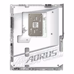 GIGABYTE B850 AORUS STEALTH ICE Carte Mère – Processeurs AMD Ryzen série 9000, VRM numérique 14+2+2 phases, jusqu’à 8200 MHz DDR5 (OC), 2 x M.2 PCIe 5.0 + 2 x PCIe 4.0, Wi-Fi 7, LAN 5 GbE, USB 3.2 Gen 2