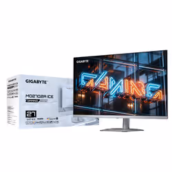 GIGABYTE MO27Q2A ICE 27" OLED 2K QHD Gaming Monitor - 2560 x 1440, 280Hz, 0.03ms, 250 cd/m², FreeSync Premium Pro, DisplayHDR True Black 400, HDMI 2.1, Displayport 1.4 - Vue supplémentaire 6