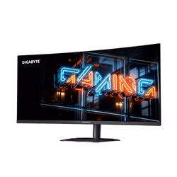 GIGABYTE MO34WQC36 Moniteur Gaming Incurvé 34” WQHD - 3440 x 1440, 360Hz, 0.03ms, KVM, 300 cd/m², FreeSync Premium Pro, DisplayHDR True Black 500, HDMI 2.1, DisplayPort 2.1 - Vue supplémentaire 2