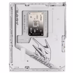 GIGABYTE X870E AORUS MASTER X3D ICE Carte Mère – Prend en charge les processeurs AMD Ryzen 9000, VRM numérique 18+2+2 phases, jusqu'à 9000 Hz DDR5 (OC), 2 x PCIe 5.0 + 3 x PCIe 4.0, Wi-Fi 7, LAN 10 GbE, USB 4 - Vue supplémentaire 5