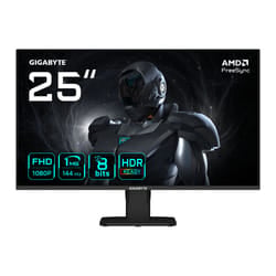 GIGABYTE GS25F14 Moniteur Gaming FHD 25" - 1920 x 1080, 144Hz, 1ms, 300 cd/m², Display HDR 10, HDMI 2.0, DisplayPort 1.2