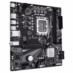 GIGABYTE B760M H V2 Carte Mère - Prend en charge les processeurs Intel Core 14e génération, VRM numérique 5+1+1 phases, jusqu’à 8000MHz DDR5 (O.C.), 1xPCIe 4.0 M.2, LAN 1GbE, USB 3.2 Gen1 - Vue supplémentaire 3