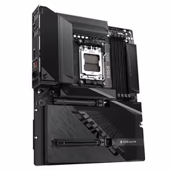 GIGABYTE B850 AORUS STEALTH Carte Mère – Processeurs AMD Ryzen 9000 Series, VRM numérique 14+2+2 phases, jusqu’à 8200 MHz DDR5 (O.C.), 2× M.2 PCIe 5.0 + 2× M.2 PCIe 4.0, Wi-Fi 7, LAN 5 GbE, USB 3.2 Gen 2 - Vue supplémentaire 3