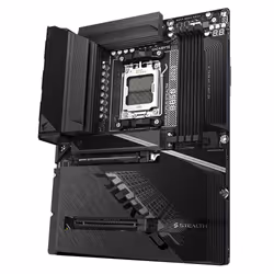 GIGABYTE B850 AORUS STEALTH Carte Mère – Processeurs AMD Ryzen 9000 Series, VRM numérique 14+2+2 phases, jusqu’à 8200 MHz DDR5 (O.C.), 2× M.2 PCIe 5.0 + 2× M.2 PCIe 4.0, Wi-Fi 7, LAN 5 GbE, USB 3.2 Gen 2 - Vue supplémentaire 5