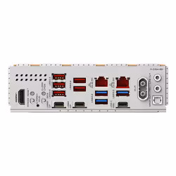GIGABYTE X870E AERO X3D WOOD Carte Mère - Prend en charge les processeurs AMD Ryzen 9000, VRM numérique 16+2+2 phases, jusqu’à 9000Hz DDR5 (O.C.), 2xPCIe 5.0 + 2xPCIe 4.0, Wi-Fi 7, LAN 5GbE, USB 4 - Vue supplémentaire 6